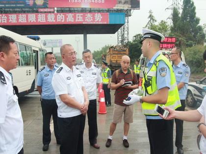 副市长、市公安局长任建民检查指导道路交通安全综合整治工作