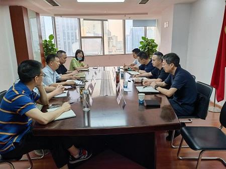 市局副局长王绍春带队到市政务管理局参加信息化建设等工作协调会
